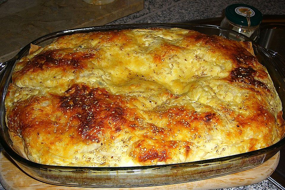 Schafskäse-Börek aus dem Ofen