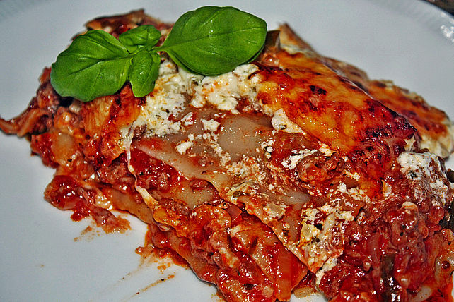 Gemüse - Hackfleisch - Lasagne von yuffie_62| Chefkoch
