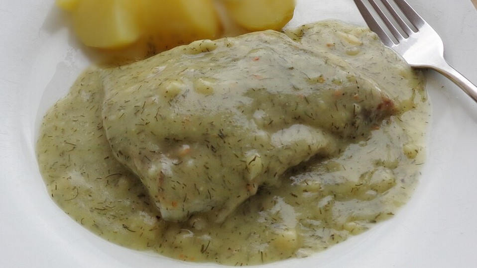 Pangasiusfilet mit Senf - Dill - Sauce von Anky