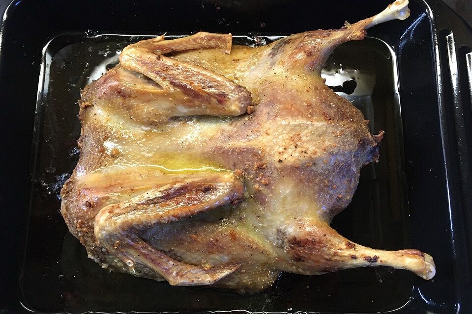 Ente in Knoblauchmarinade