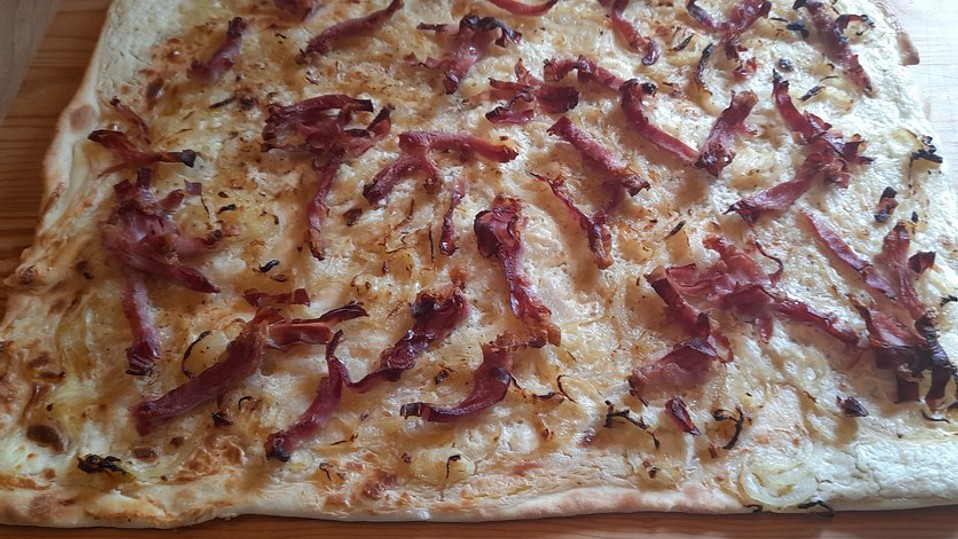 Einfacher Flammkuchen – selber machen
