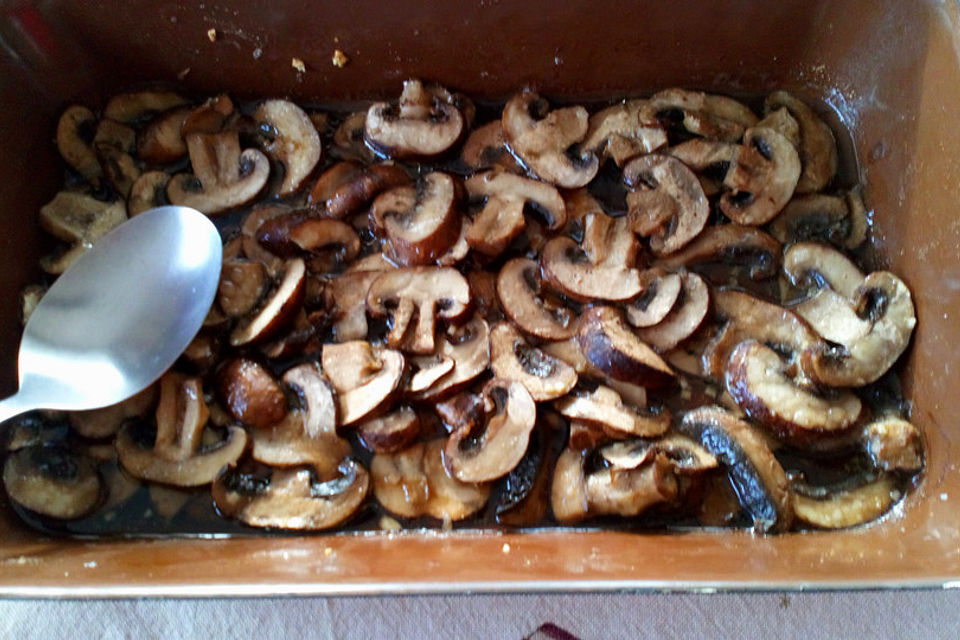 Knoblauch-Champignons