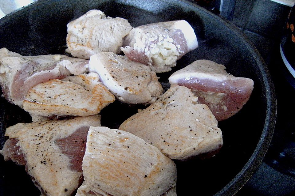Gefüllte Putenschnitzel Gefüllte Putenschnitzel