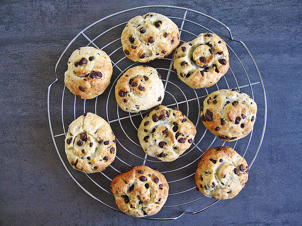 Einfache Quark - Schokobrötchen von Cassilde_25| Chefkoch