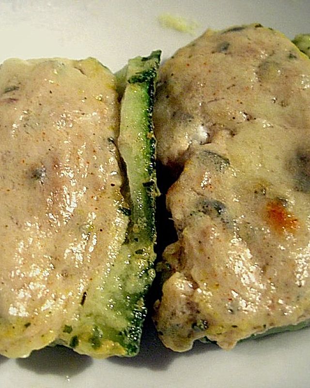 Zucchini mit Thunfisch - QimiQ - Füllung