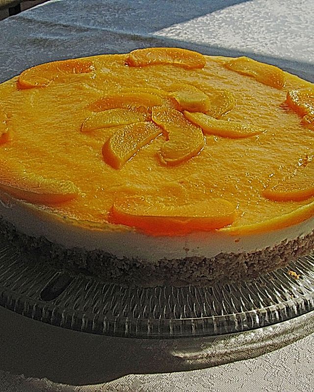Buttermilch - Pfirsich - Torte