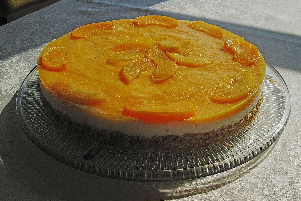 Buttermilch - Pfirsich - Torte