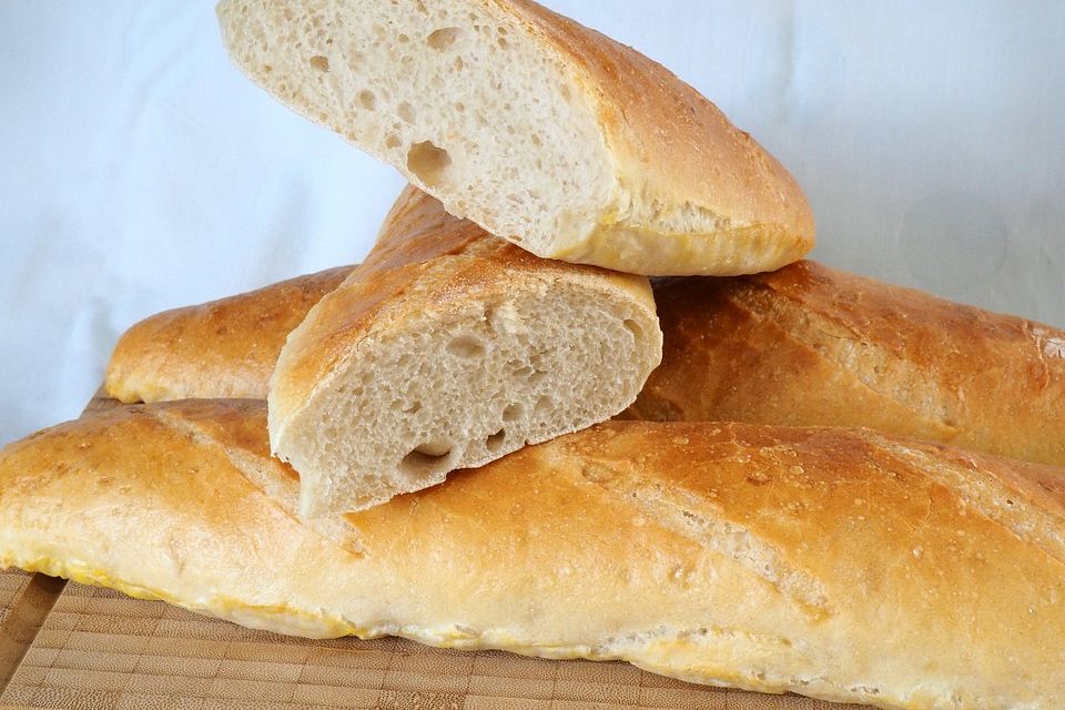 Baguette mit Sauerteig