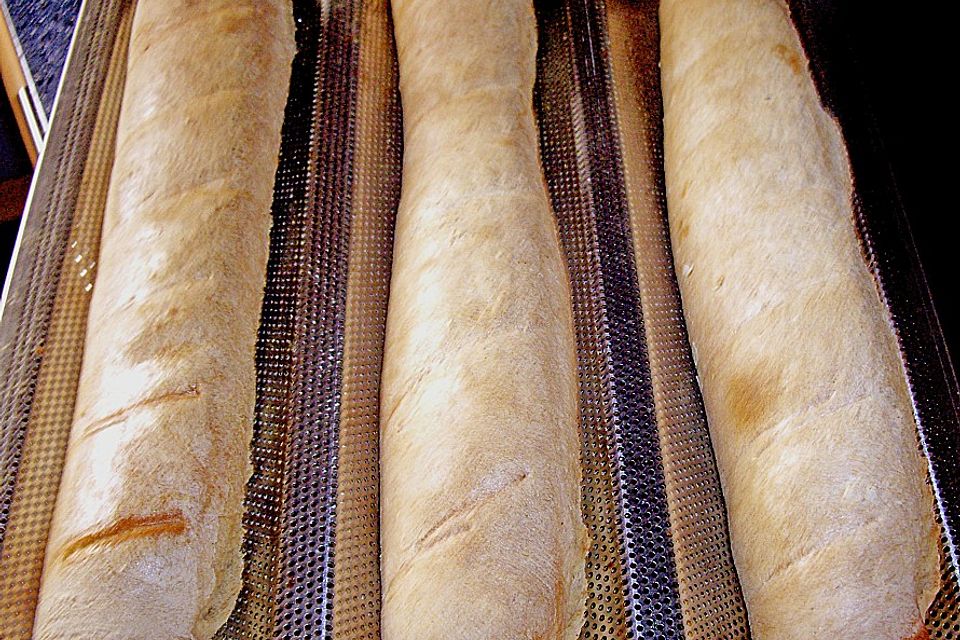 Baguette mit Sauerteig