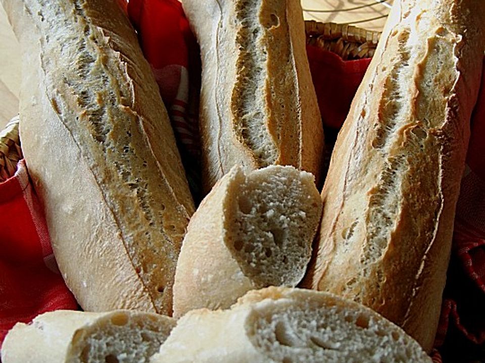 Baguette mit Sauerteig| Chefkoch