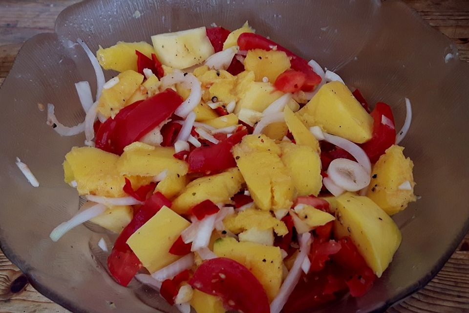 Feuriger Mangosalat