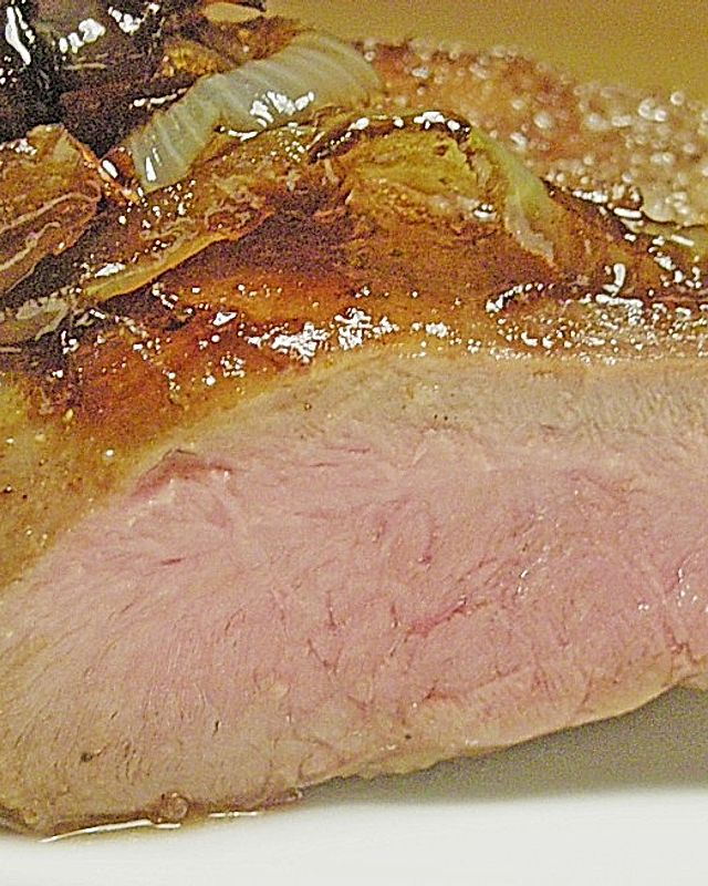Steak vom Lammherz