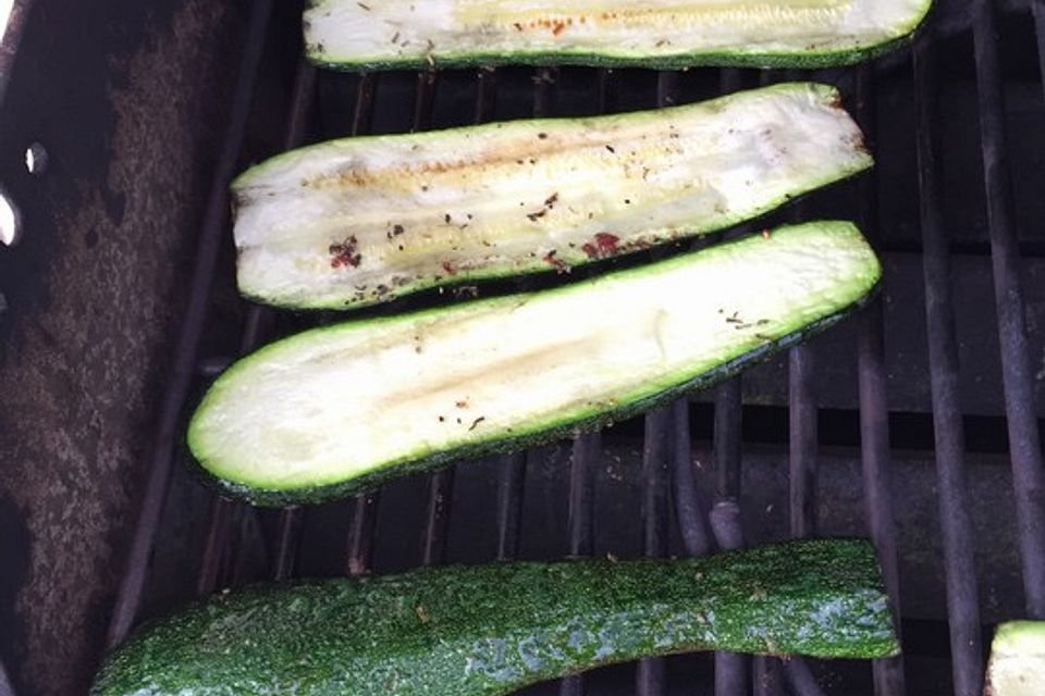 Gegrillte Zucchini