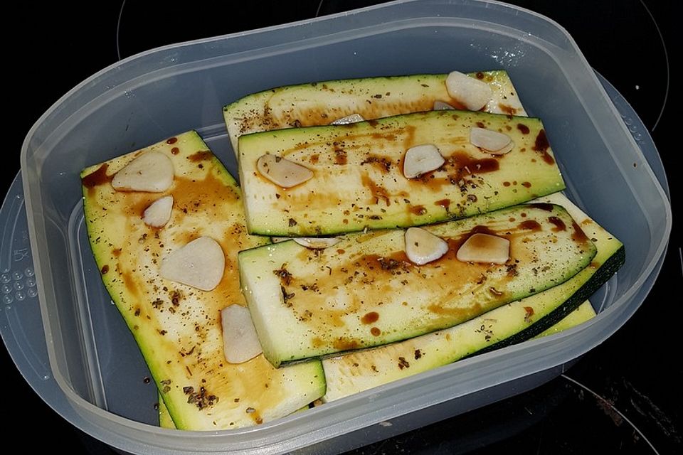 Gegrillte Zucchini