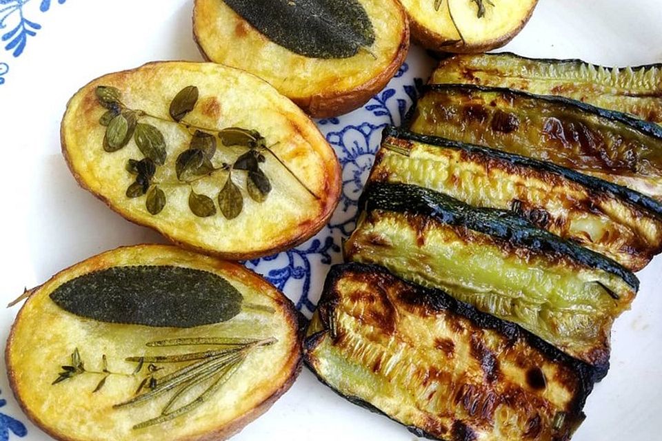 Gegrillte Zucchini