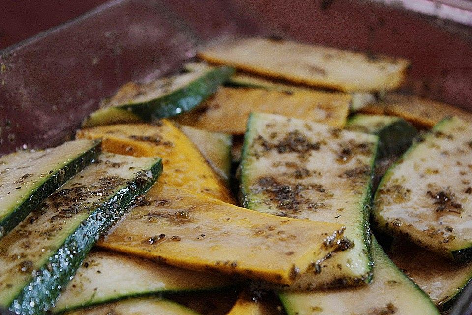 Gegrillte Zucchini