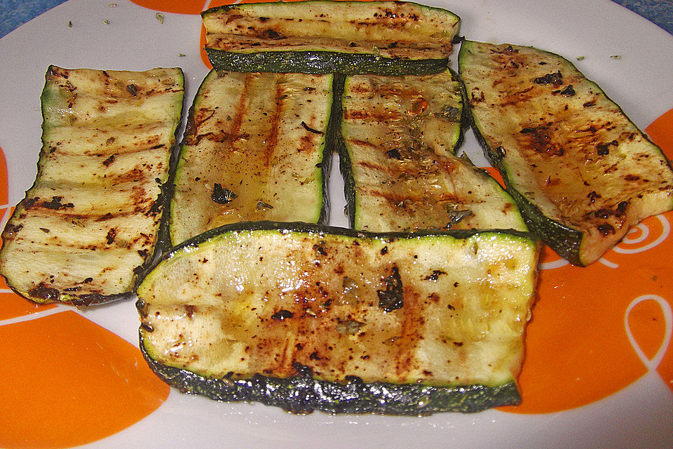 Gegrillte Zucchini