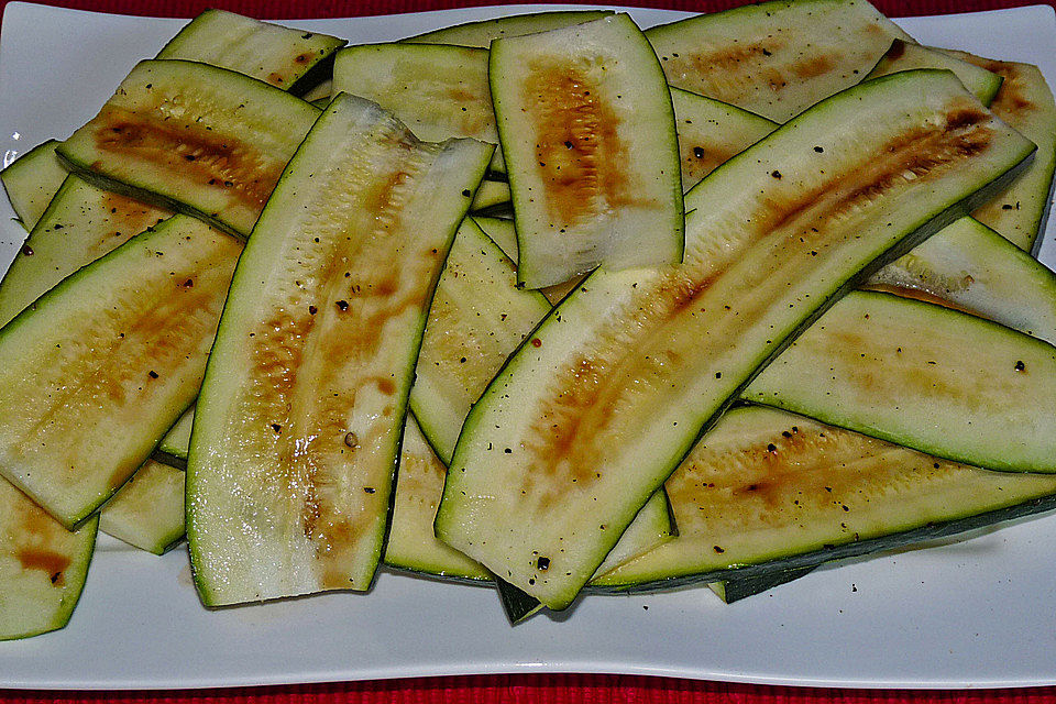 Gegrillte Zucchini