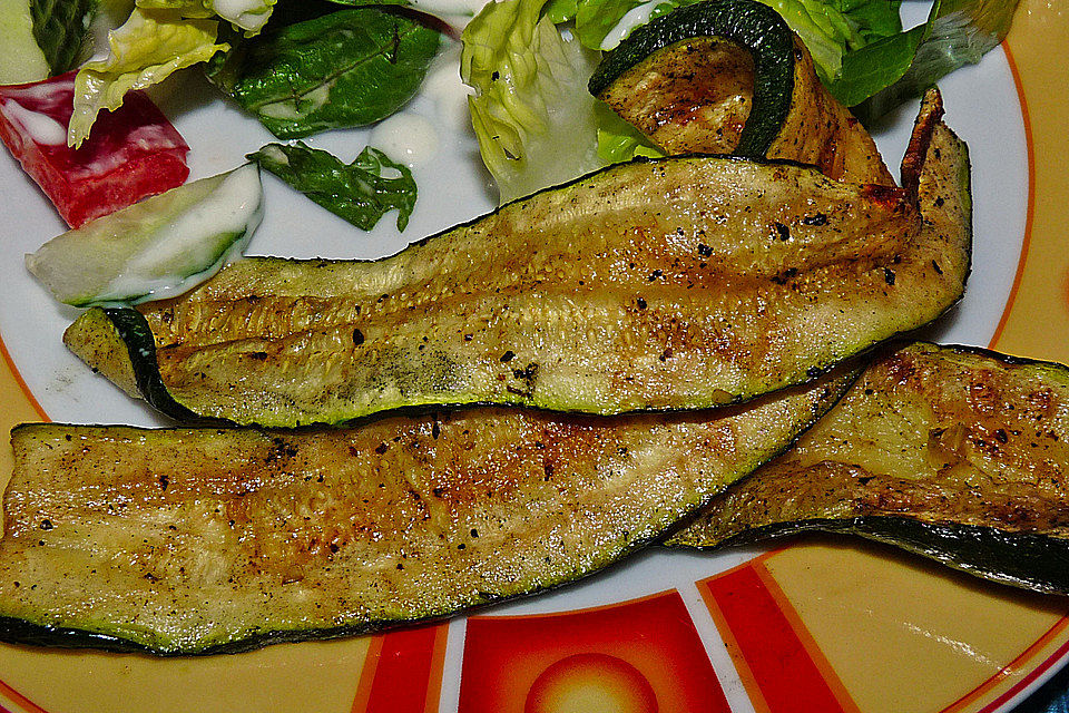 Gegrillte Zucchini