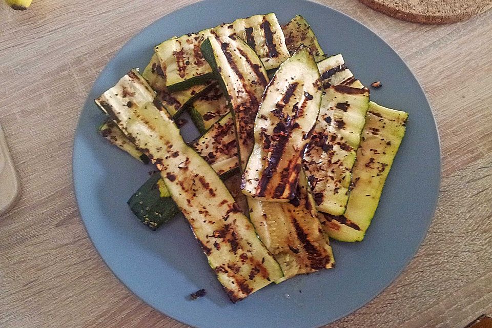 Gegrillte Zucchini