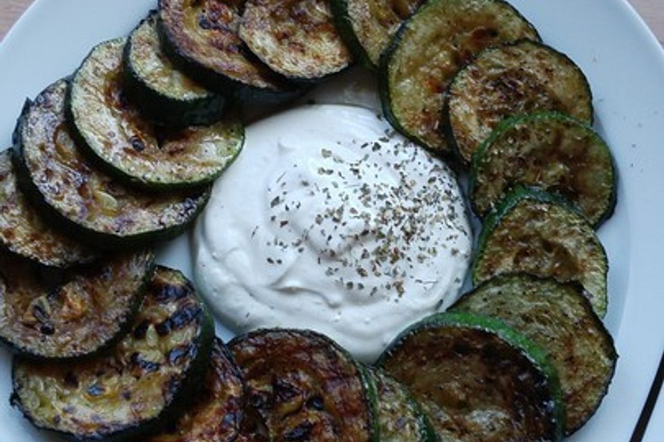 Gegrillte Zucchini