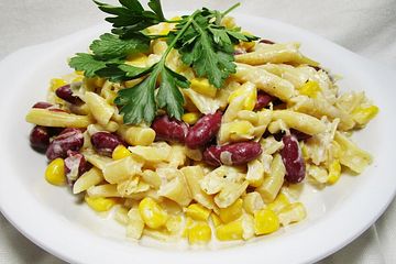 Gelber Bohnensalat