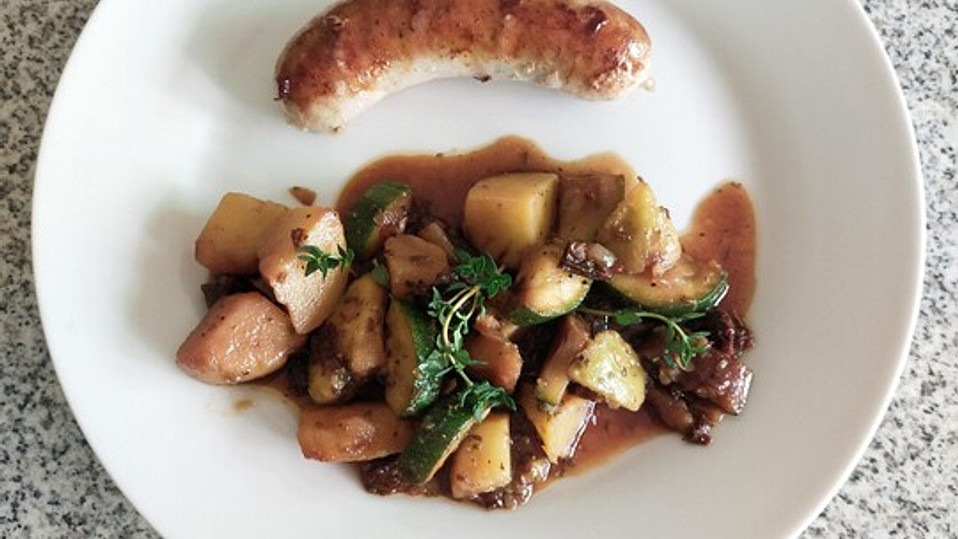 Illes warmer Zucchini-Kartoffelsalat - sommerlich leicht und einfach ...