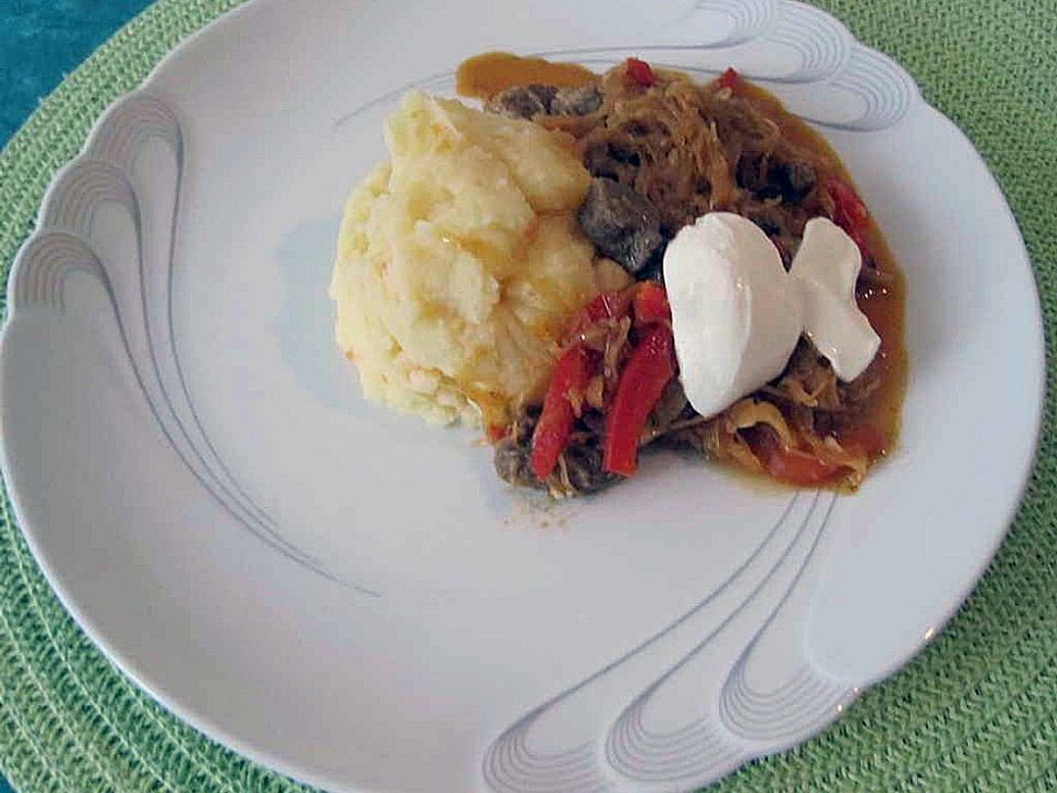 Paprika-Sauerkraut-Eintopf von Juulee| Chefkoch