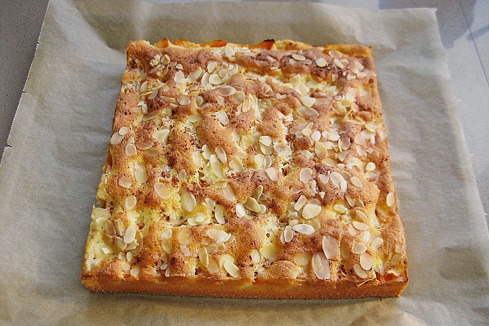 Marillenkuchen  - mit versunkenen Marillen