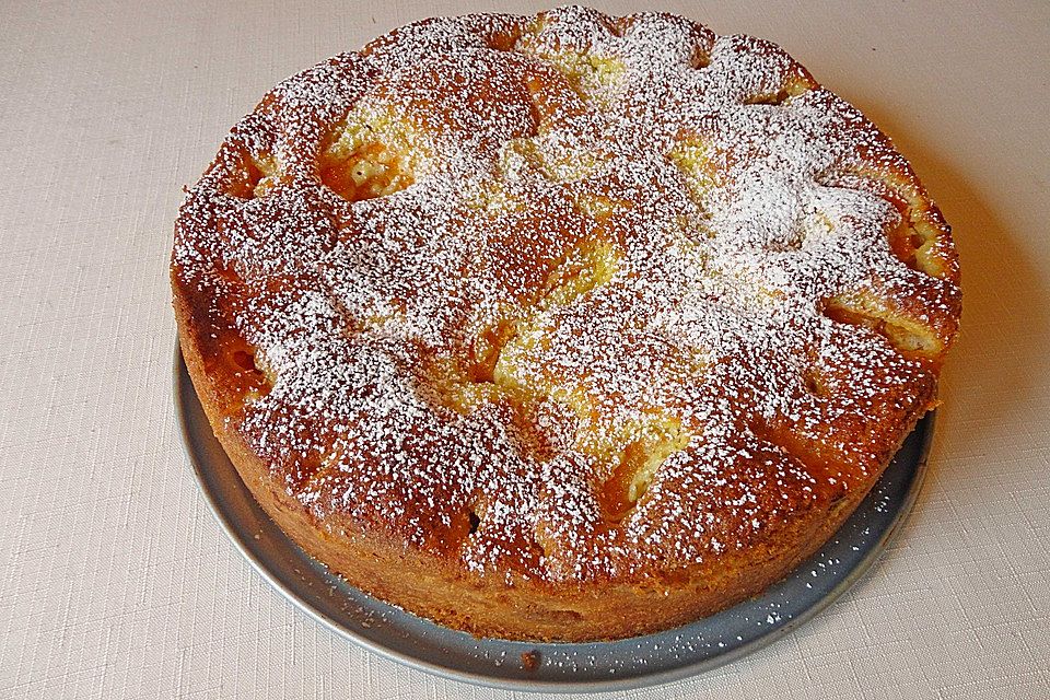 Marillenkuchen  - mit versunkenen Marillen