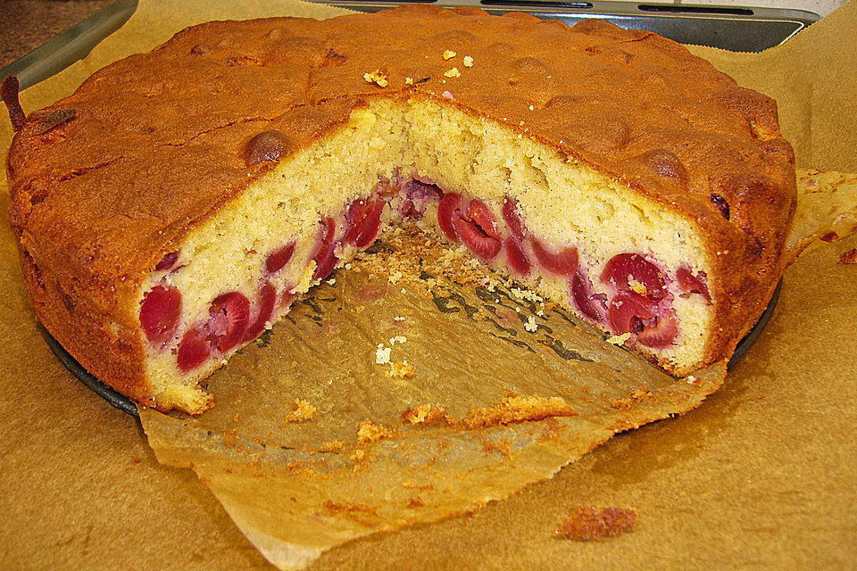 Marillenkuchen  - mit versunkenen Marillen