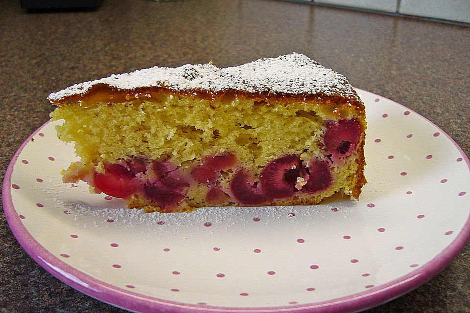 Marillenkuchen  - mit versunkenen Marillen