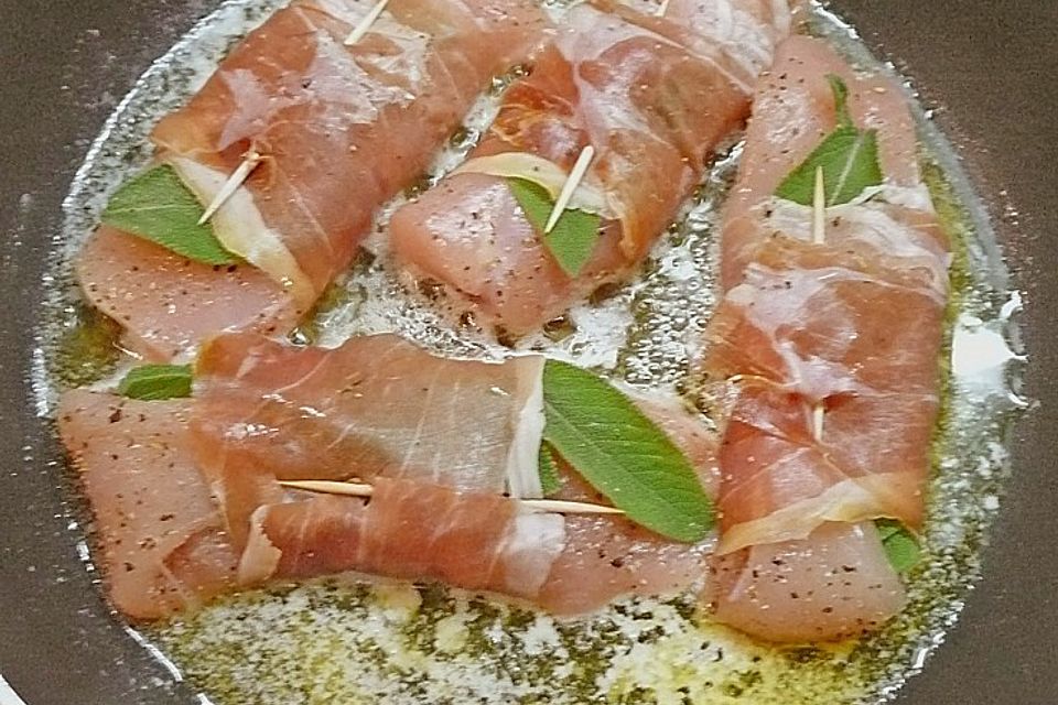 Hähnchen Saltimbocca Hähnchen Saltimbocca