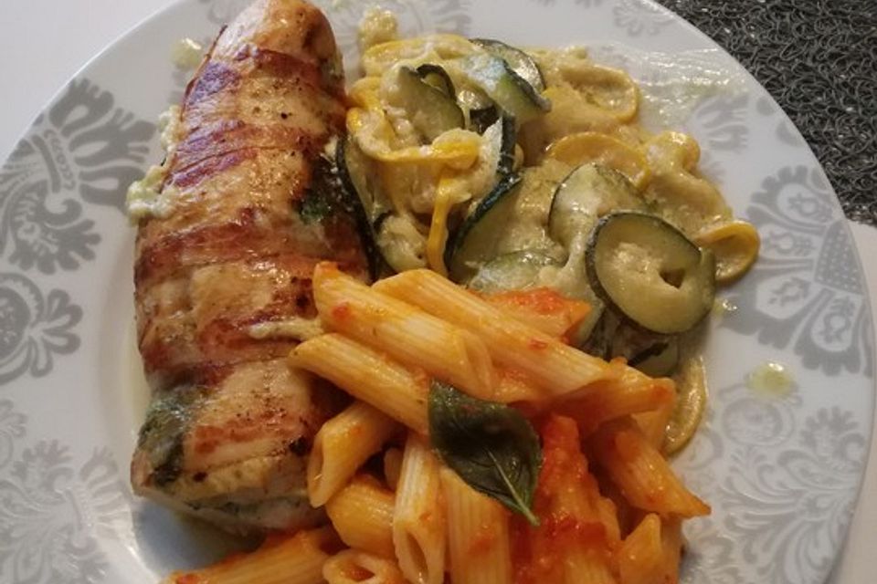 Hähnchen Saltimbocca Hähnchen Saltimbocca