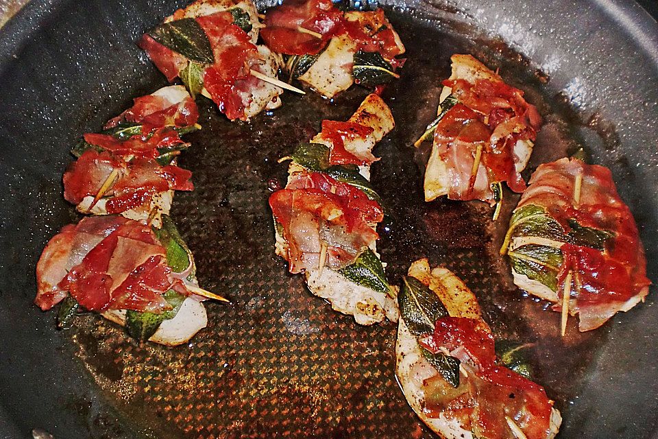 Hähnchen Saltimbocca Hähnchen Saltimbocca