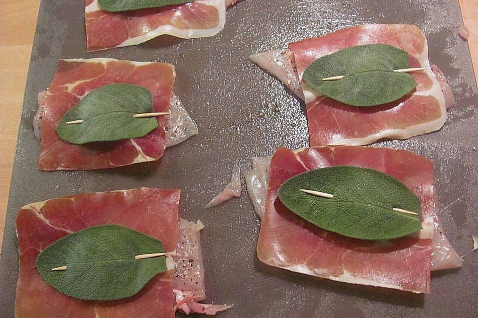 Hähnchen Saltimbocca Hähnchen Saltimbocca