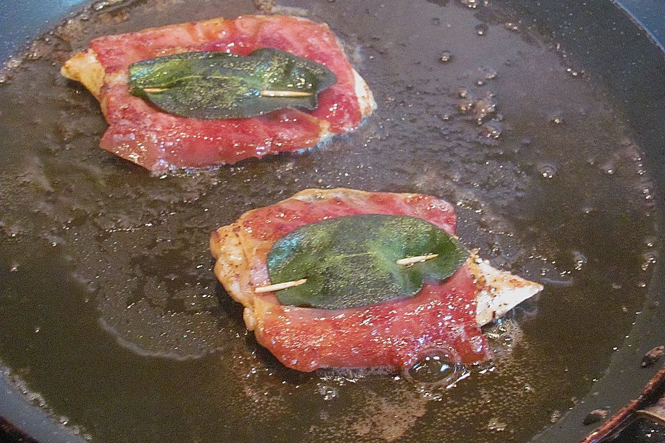 Hähnchen Saltimbocca Hähnchen Saltimbocca