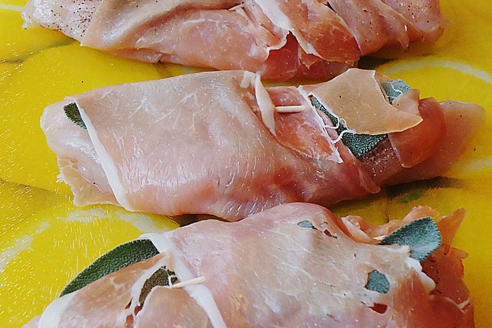 Hähnchen Saltimbocca Hähnchen Saltimbocca