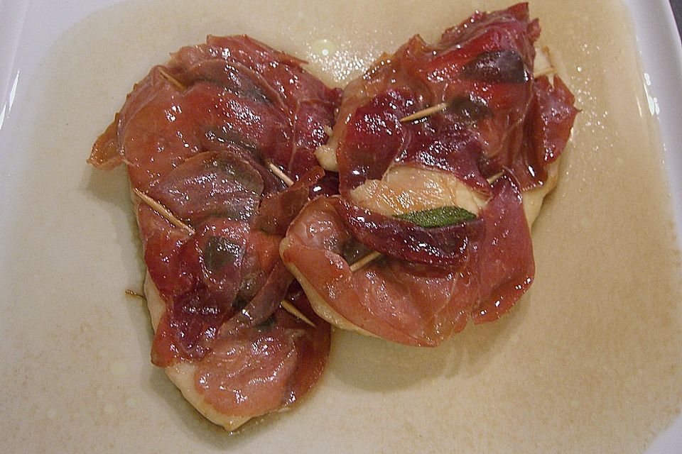 Hähnchen Saltimbocca Hähnchen Saltimbocca