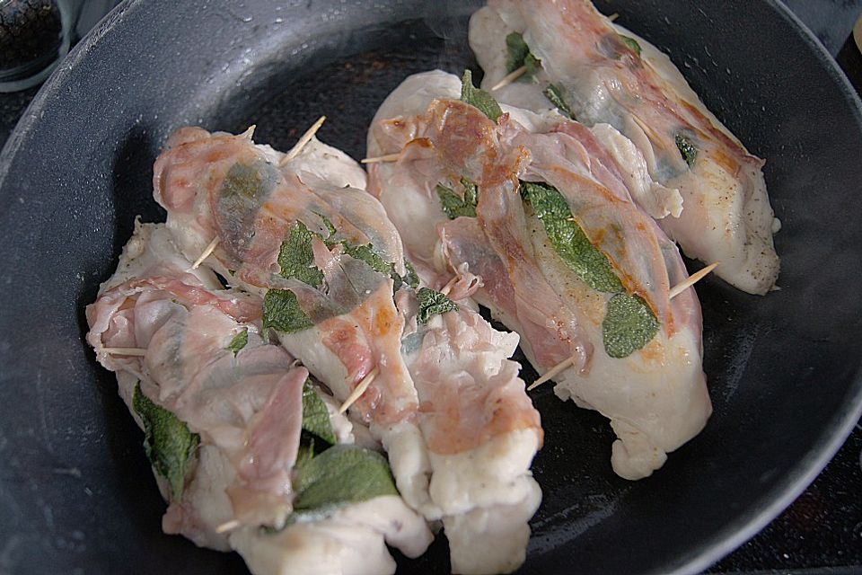 Hähnchen Saltimbocca Hähnchen Saltimbocca