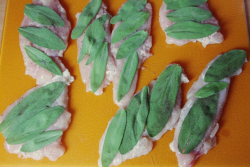 Hähnchen Saltimbocca Hähnchen Saltimbocca