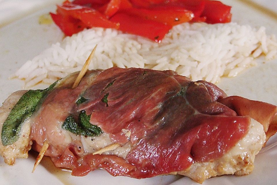 Hähnchen Saltimbocca Hähnchen Saltimbocca