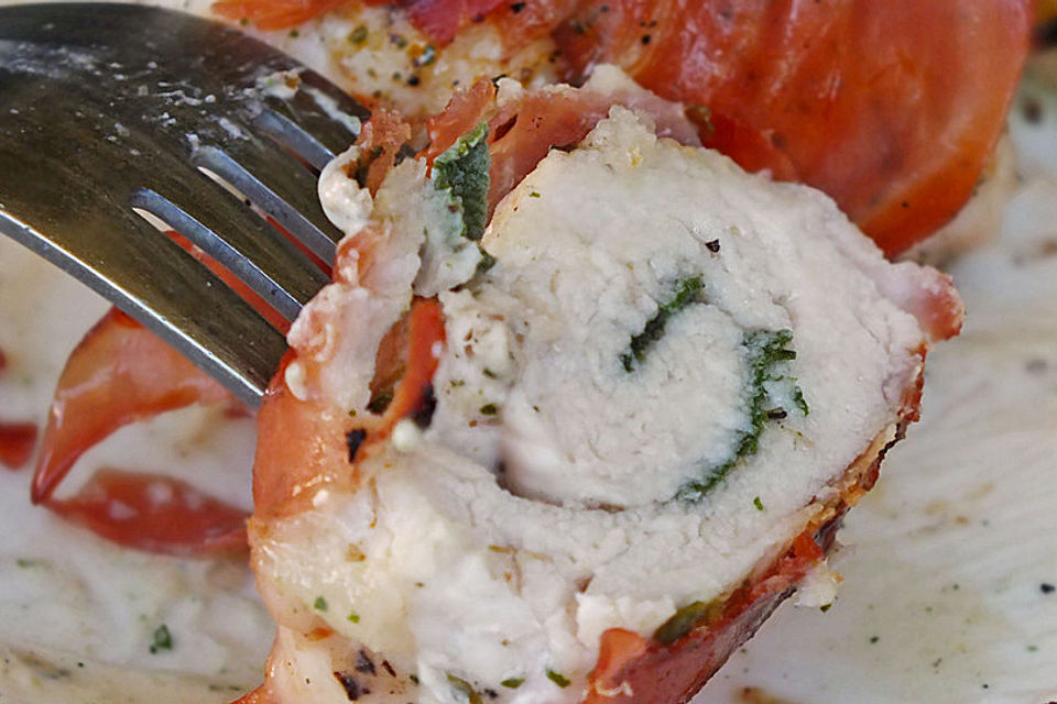 Hähnchen Saltimbocca Hähnchen Saltimbocca