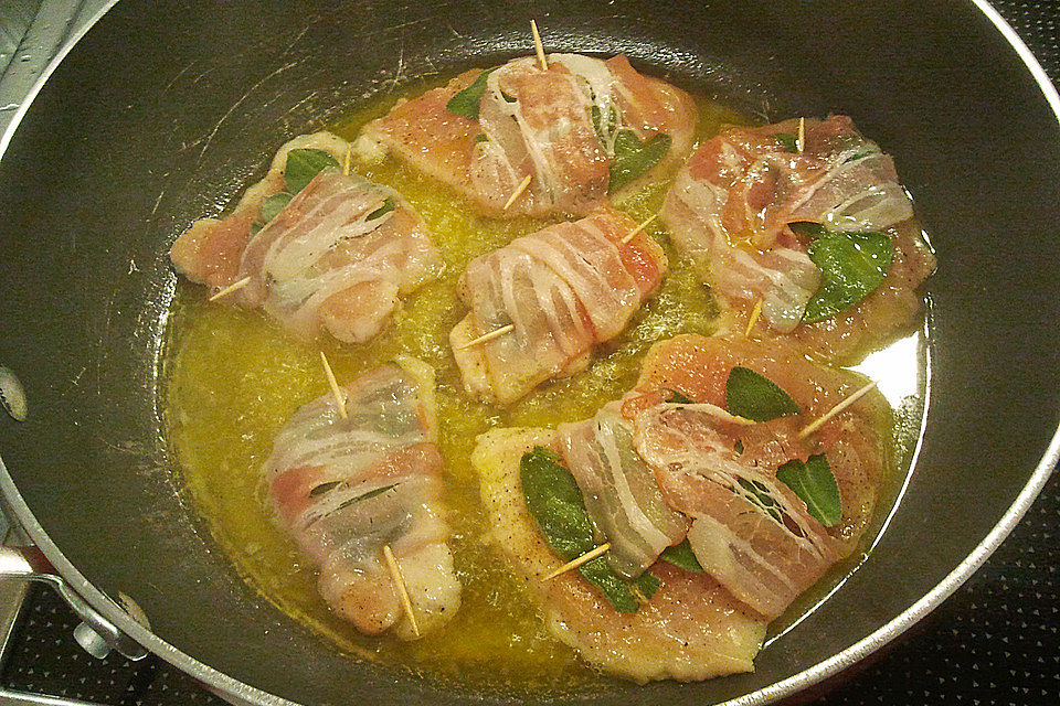 Hähnchen Saltimbocca Hähnchen Saltimbocca