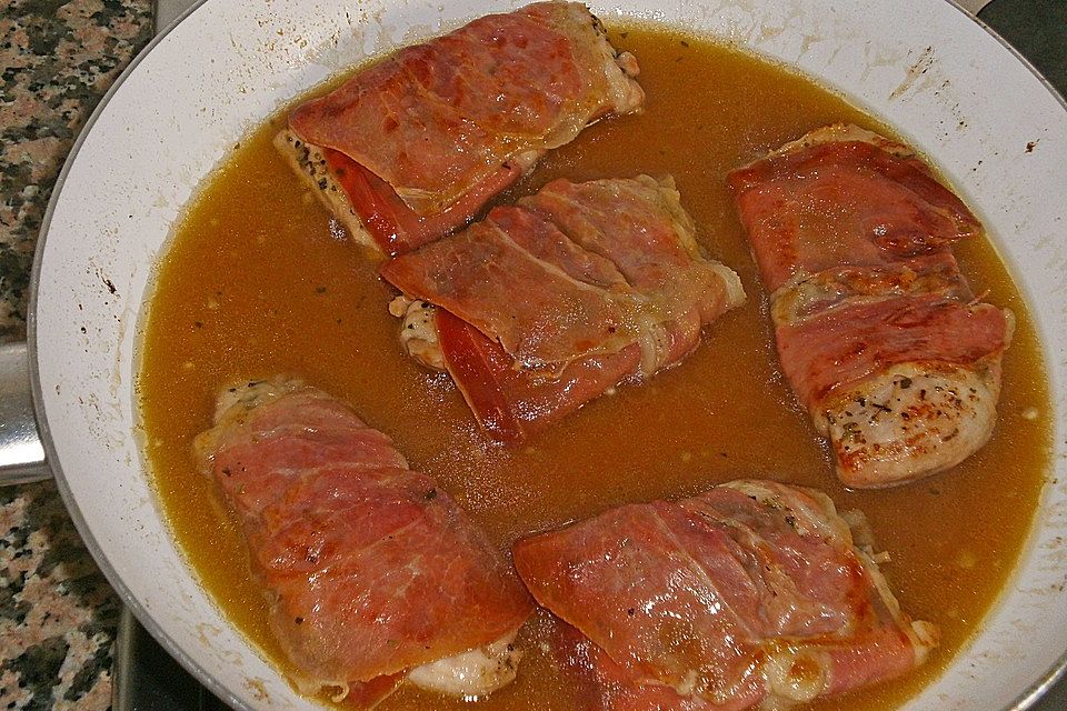 Hähnchen Saltimbocca Hähnchen Saltimbocca