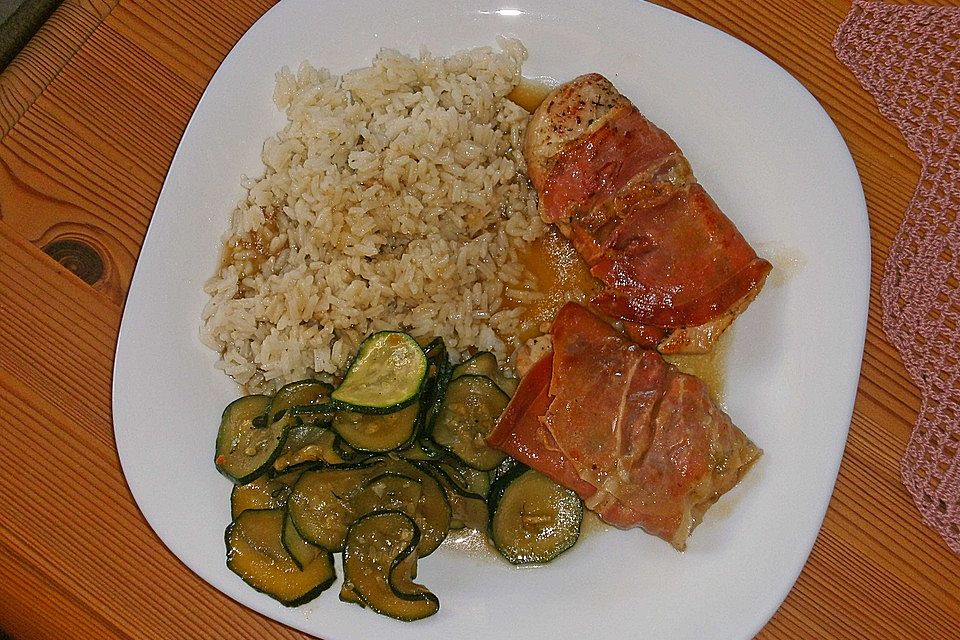 Hähnchen Saltimbocca Hähnchen Saltimbocca