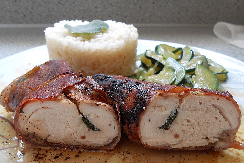 Hähnchen Saltimbocca Hähnchen Saltimbocca