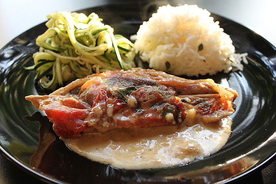 Hähnchen Saltimbocca Hähnchen Saltimbocca