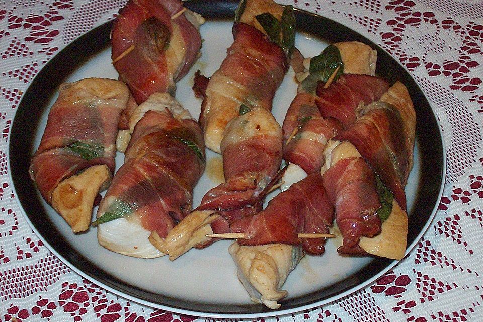 Hähnchen Saltimbocca Hähnchen Saltimbocca