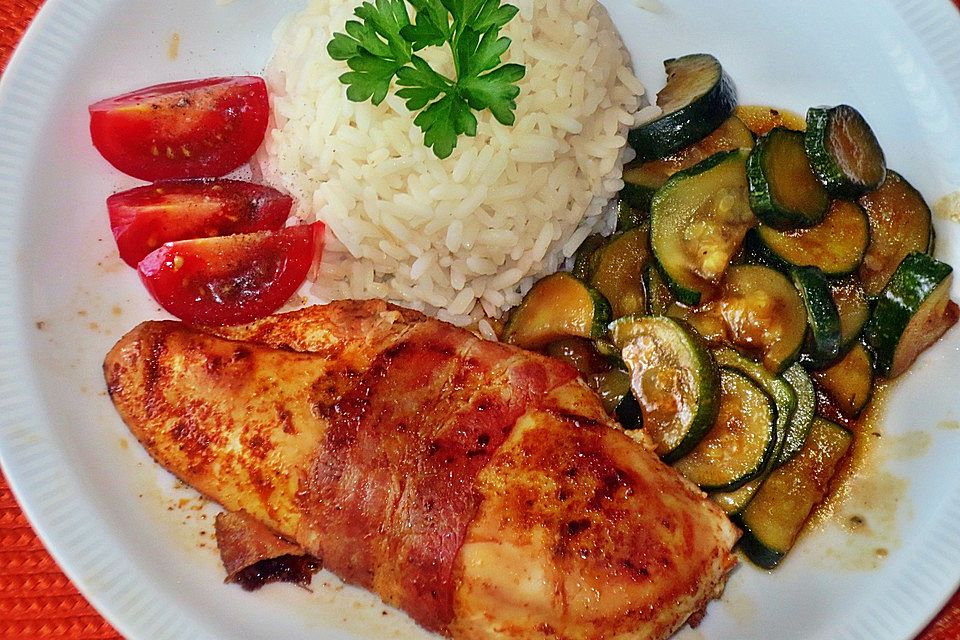 Hähnchen Saltimbocca Hähnchen Saltimbocca